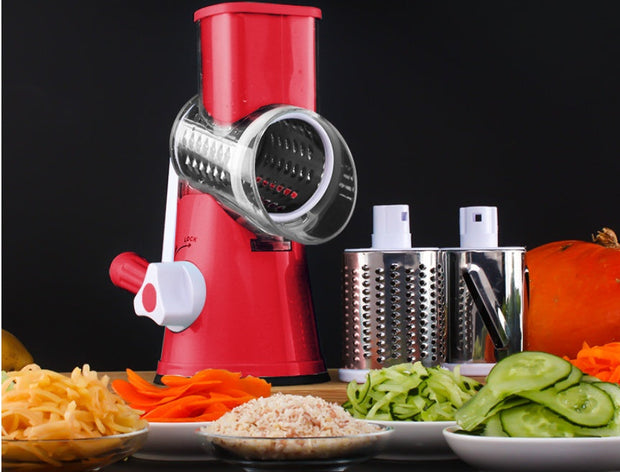 Vegetable Cutter Round Mandoline Slicer Potato Julienne Carrot Grater