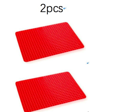 Non-Stick Silicone Pyramid Cooking and Baking Mat