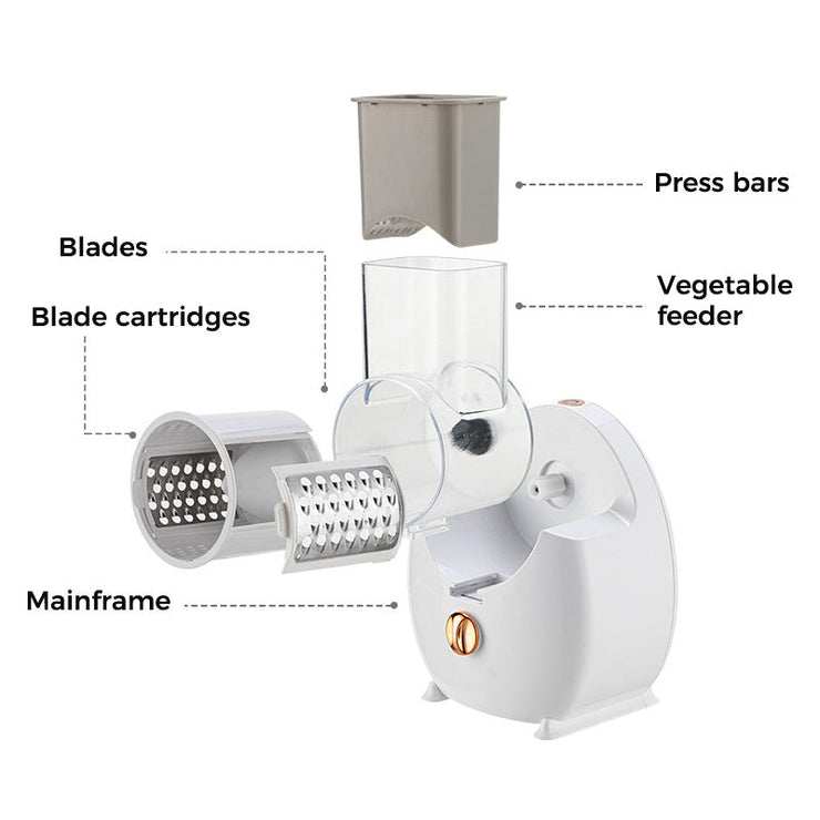 Electric Vegetable Slicer Multifunctional Potato Carrot Cutter