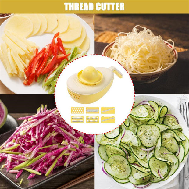 Vegetable Cutting Artifact Potato Shredded Grater Slicer