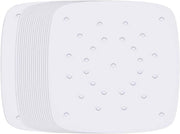 Set of 200, 8.5 Inch Square Liners/Steaming /Perforated Parchment Paper for Air Fryer, Steaming Basket and More