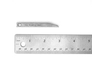 The Mighty Bar - Heavy Duty Keychain Prybar EDC Pry Bar for Every Day Carry Small Stainless Steel Key Chain Multitool Prybar for Keys - Made by Gear Spool