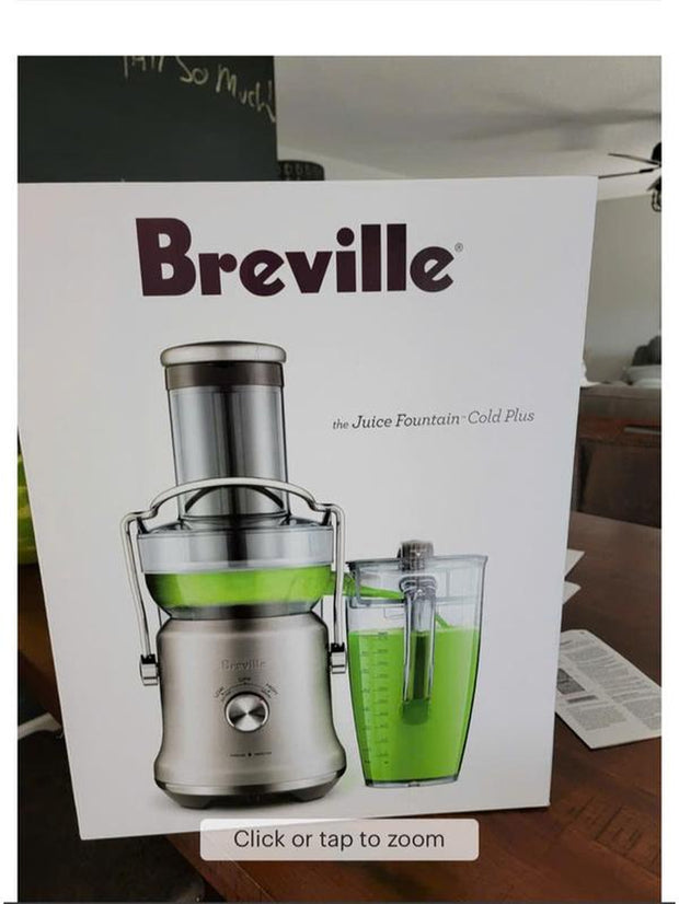 Breville - the Juice Fountain Cold plus - Brushed Stainless Steel